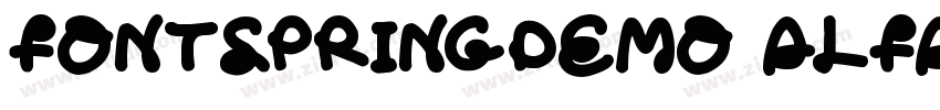 FONTSPRINGDEMO Alfab字体转换